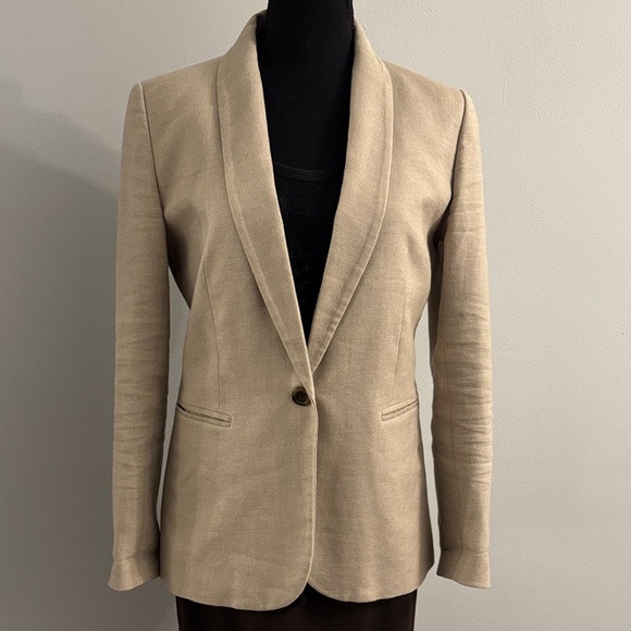 J. Crew Jackets & Blazers - J. Crew Classic Beige Blazer